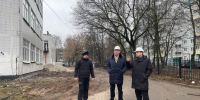 Новости Коломны- Глава Коломны проверил работы по капитальному ремонту школы № 14 - KolomnaOnline.Ru